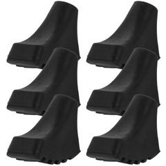 6 Pcs Rubber Tips Replacement Hiking Pole Tips Trekking Pole Cane Foot Cover
