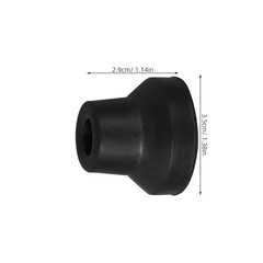 8 Pcs Walking Stick Bottom Rubber Tips Cane Grip Replacement Crutch