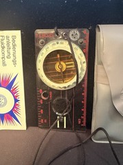 SPORT 4 COMPASS HIKING ORIENTATION FREIBERGER GERMANY DDR GDR ORIGINAL CASE