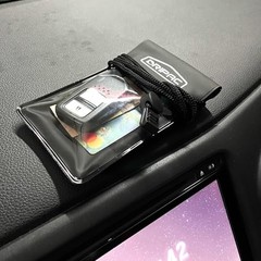 DRIPAC Floating Waterproof Car Key FOB Case Wallet Dry Bag Waterproof Black