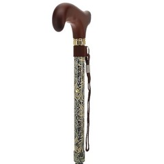 Walking Sticks for Men and Women – Stylish Designer Golden/Petals (Multicolor)