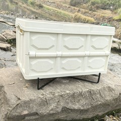 Portable Foldable Camping Stand with Nonslip Adjustable Ground Support Legs