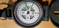 Engineer Lensatic Compass In Perfect Condition