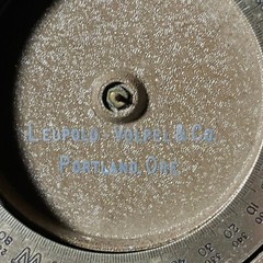 Vintage Leupold Volpel & Co. Forester Compass As-is For parts or repair