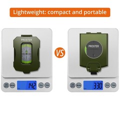 Hiking Compass with Inclinometer IP54 Waterproof Military Compass Professional…