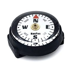 Mini Luminous Button Compass For Watch Band Lanyard