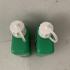 Set Of 2 Vintage Palco 1 Quart Green Canteens