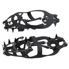 18 Teeth Steel Ice Gripper Spikes for Hiking For Shoes Snow Climbing Traction