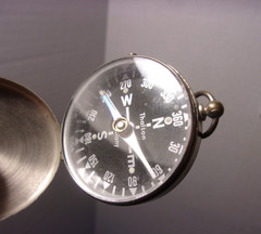 Germany Thalson Souvenir POCKET COMPASS Camping Hiking Scouting