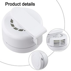USB Clip Fan with 3 Speeds and 360 Degree Adjustability for Optimal Cooling