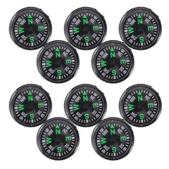 12pcs Compass 20mm Compact Lightweight For Outdoor Activities