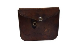 Vintage Leupold Volpel & Co. Forester Compass w/ Leather Case Brass Portland Ore