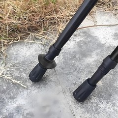 10Pcs Durable Hiking Stick Tpr Mud Baskets for Trekking Poles Black Lightweight