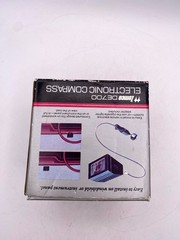 Vintage Zemco DE700 Electronic Automotive Magnetic Compass Black Color Display