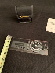 Coghlan’s Combination Lensatic/Map Compass with Case & Owner’s Manual