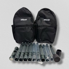 2 x aiGear G2 Tactical Hiking Stick with Survival Kit | Read Description