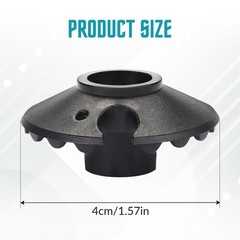 Set of 4 Touring Plates, Snow Plates for Hiking Poles Threaded Rubber Snow…
