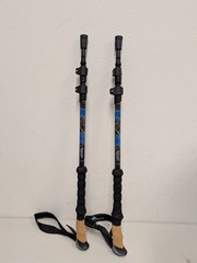 Cascade Mountain Tech Carbon Fiber Collapsible Quick Lock Trekking Poles