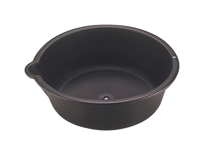 Shop Craft Plastic 6 qt Round Oil Drain and Recovery Pan (Pack of 8)