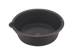 Shop Craft Plastic 6 qt Round Oil Drain and Recovery Pan (Pack of 8)