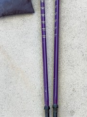 Set of Trail Buddy Trekking Poles 105-135CM Purple – 9K