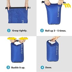 3-Pack/5-Pack Ultralight Dry Sack – Outdoor 5 Pack – Assorted Colors