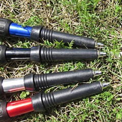 8pcs Hiking Pole Tips Trekking Sticks Tips Climbing Rod Tips Walking Sticks Tip