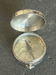 Vintage West German Liquid Filled Magnetic Compass Pathfinder