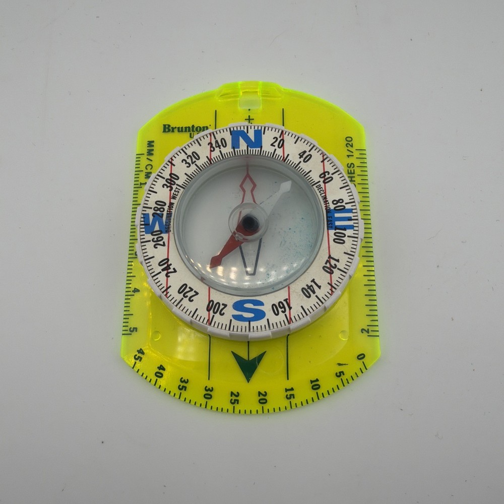 Brunton Classic Compass with Optic Green Baseplate