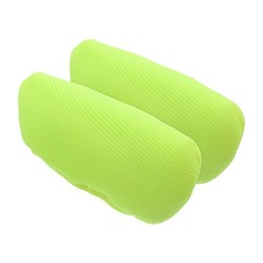 2Pcs Universal Crutch Underarm Pad Covers Durable Cotton Light Green Cushions
