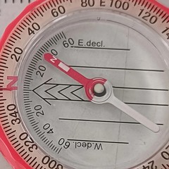 Luminous Adventure Warehouse Compass High Accuracy Waterproof Compass Travel Too