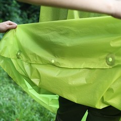 Ultralight Nylon Rain Poncho Waterproof Adult Raincoat for Outdoor Sports