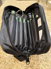 Trekking Pole In Bag Unused Knife And Saw Attachments Excellent Condition