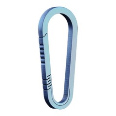 Alloy Carabiner Aviation-grade Titanium Construction Ergonomic Flexibility