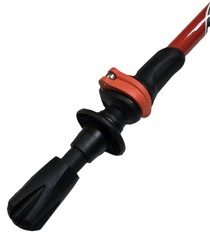 LEKI Walker XS Vario SLS Walking Poles Red 80cm110cm
