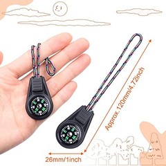 Compass Bulk Mini Compass for Navigation Lesson,Plastic 25PCS Multicolor