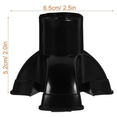 4Pcs Reusable Rubber Cane Tips Walking Stick Ends Trekking Pole Covers