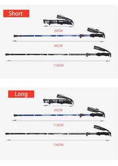 ADJUSTABLE TREKKING POLES