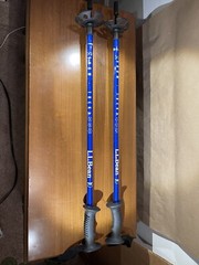 Blue L.L. Bean Retractable Snow Trek Jr Hiking Stick (Pre Owned)