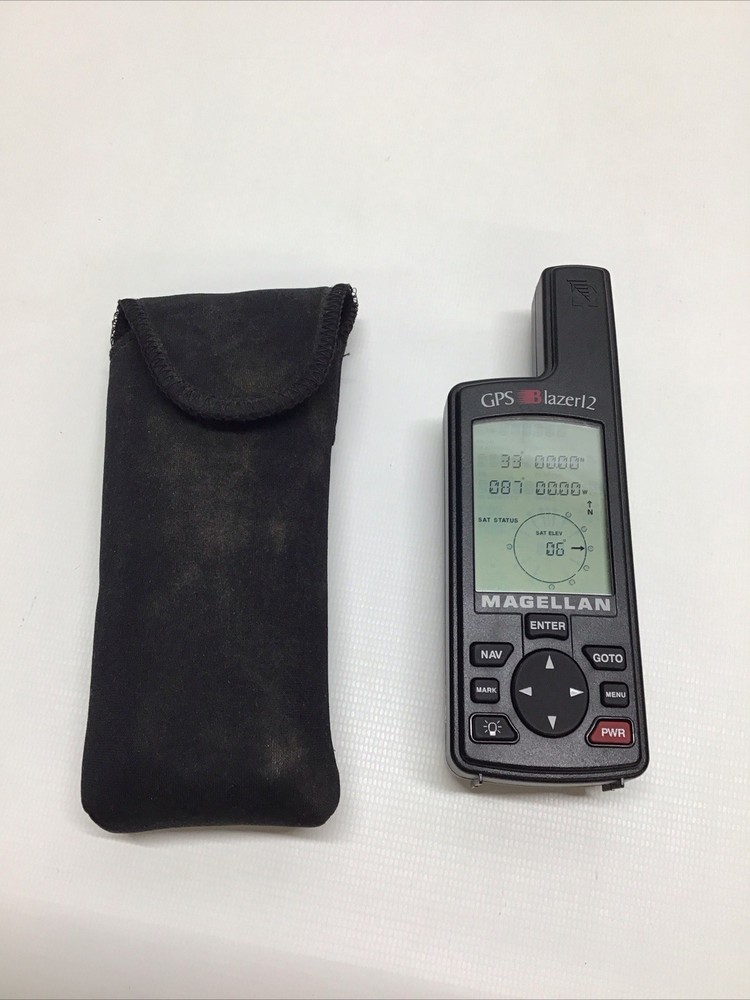Magellan Blazer 12 Handheld GPS Satellite Navigator For Hiking & More