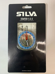 Silva Starter 1-2-3 Waterproof Compass 544900 Turnable Housing Scales Weight New