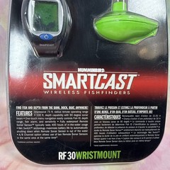 Humminbird SmartCast RF30 Wireless Fish Finder w/ Wrist Mount & Sonar Sensor NOS