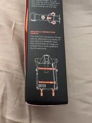 Wandrd Premium Accessory Straps 2 Pack Orange