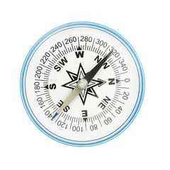 Round Camping Survival Compasses 100mm Large Pocket Compasses for Kids Learning