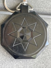 vintage Taylor Leedawl pocket compass (Model No. 2920) With Fish Clipper