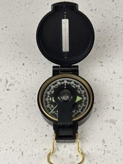 Vintage Rothco Engineer Lensatic Compass with Original Box Japan