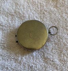 Vintage 1960’s Glass and Metal Japanese Magnetic Hand Compass