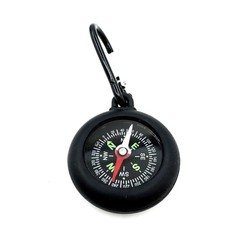 5Pcs Portable Keychain Compasses Pointer Navigation Outdoor Carabiner Compasses