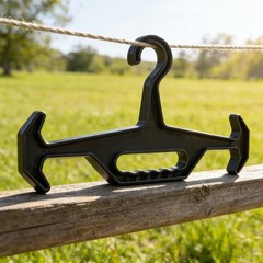Heavy Duty Vest Hanger with Grip Handle for Easy Carrying of Heavy Gear