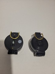 Lot of 2 Engineer Lensatic Directional Compasses With Magnifier. Good Cond.